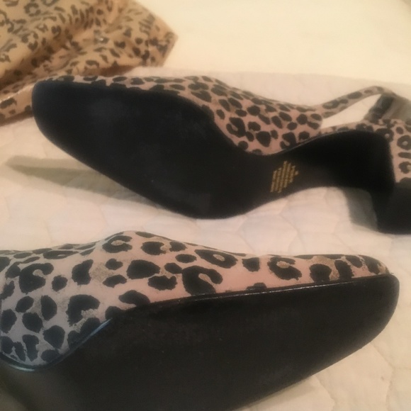 Leopard Print Women's Shoes 9M - Picture 6 of 6